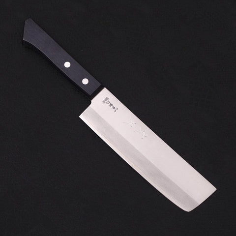 Nakiri VG-1 Poli Manche Occidental Noir 160mm-[Musashi]-[Couteaux de cuisine japonais]
