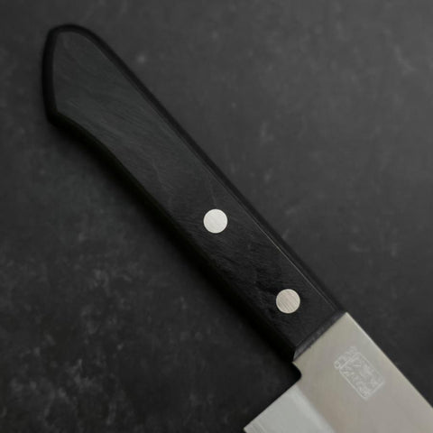 Nakiri VG-1 Poli Manche Occidental Noir 160mm (Tsuba-nashi) Edition Limitée-[Musashi]-[Couteaux de cuisine japonais]