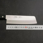 Nakiri VG-1 Poli Manche Occidental Noir 160mm (Tsuba-nashi) Edition Limitée-[Musashi]-[Couteaux de cuisine japonais]