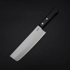 Nakiri VG-1 Poli Manche Occidental Noir 165mm (Tsuba-nashi)-[Musashi]-[Couteaux de cuisine japonais]