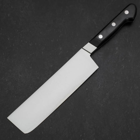 Nakiri VG-1 Poli Manche Occidental Noir 170mm-[Musashi]-[Couteaux de cuisine japonais]