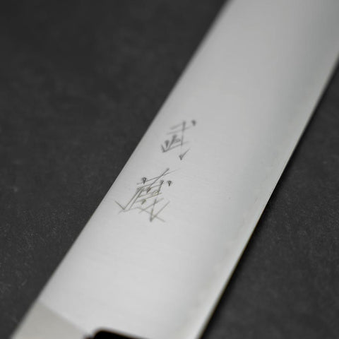 Nakiri VG-1 Poli Manche Occidental Noir 170mm-[Musashi]-[Couteaux de cuisine japonais]