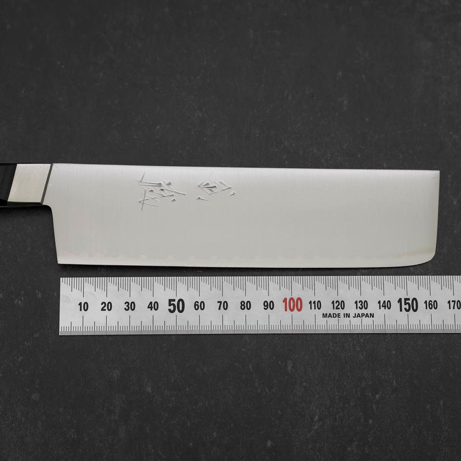 Nakiri VG-1 Poli Manche Occidental Noir 170mm-[Musashi]-[Couteaux de cuisine japonais]