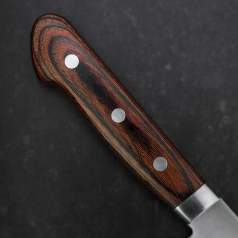 Nakiri VG-1 Poli Manche Occidental en Acajou 165mm-[Musashi]-[Couteaux de cuisine japonais]