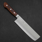 Nakiri VG-1 Poli Manche Occidental en Acajou 165mm-[Musashi]-[Couteaux de cuisine japonais]