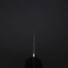 Nakiri VG-1 Polished Western Black Handle 165mm (Tsuba-nashi)-[Musashi]-[Japanese-Kitchen-Knives]