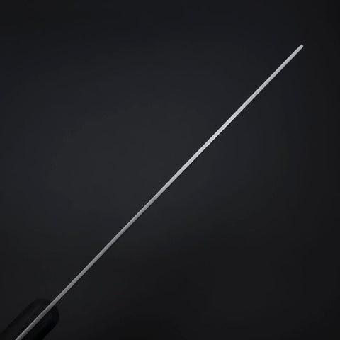 Nakiri VG-1 Polished Western Black Handle 165mm (Tsuba-nashi)-[Musashi]-[Japanese-Kitchen-Knives]