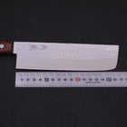 Nakiri VG-1 Tsuchime Manche Occidental en Acajou 165mm-[Musashi]-[Couteaux de cuisine japonais]