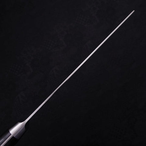 Nakiri VG-10 Damas Manche Occidental Noir 165mm-[Musashi]-[Couteaux de cuisine japonais]