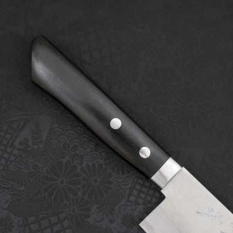 Nakiri VG-10 Damas Manche Occidental Noir 165mm-[Musashi]-[Couteaux de cuisine japonais]