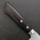 Nakiri VG-10 Damas Manche Occidental Pourpre 165mm-[Musashi]-[Couteaux de cuisine japonais]