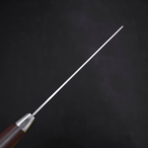 Nakiri VG-10 Damas Manche Occidental en Acajou 165mm-[Musashi]-[Couteaux de cuisine japonais]