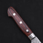 Nakiri VG-10 Damas Manche Occidental en Acajou 165mm-[Musashi]-[Couteaux de cuisine japonais]