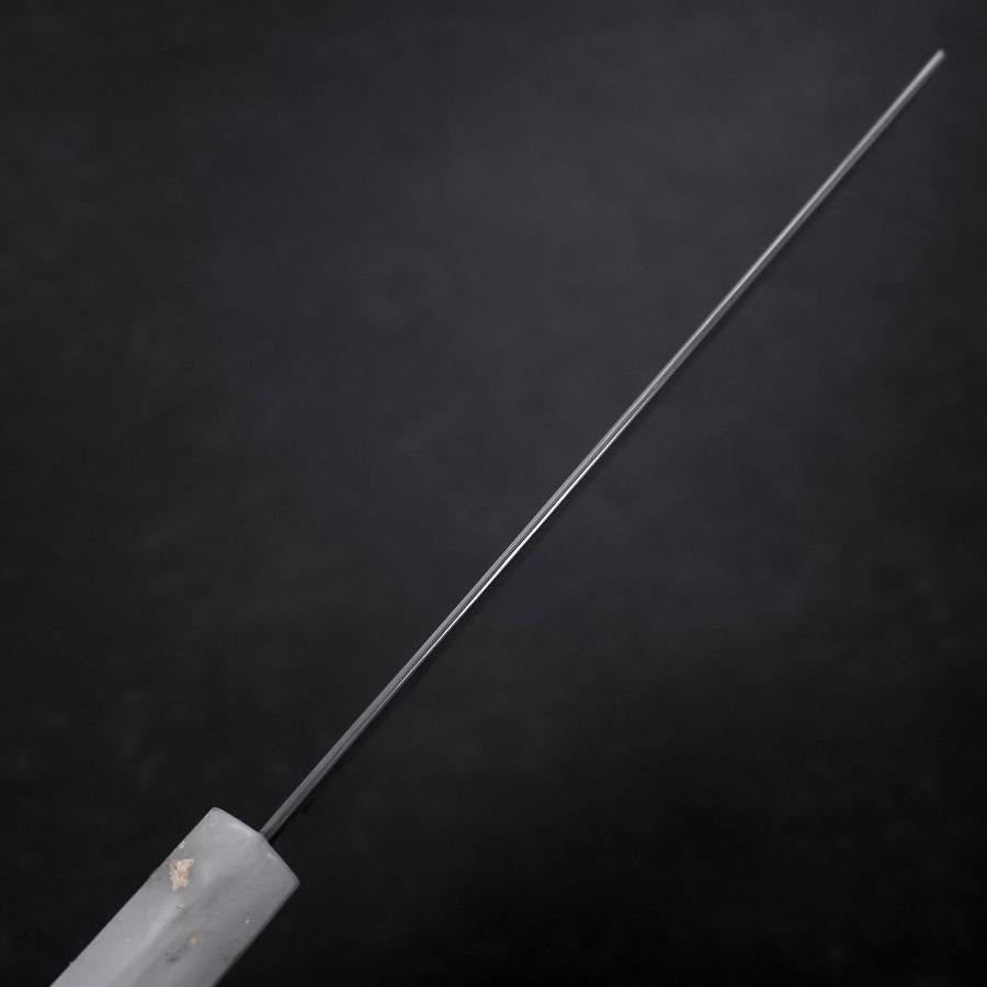Nakiri VG-10 Damas Manche Océan Blanc Noir et Or 165mm-[Musashi]-[Couteaux de cuisine japonais]