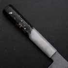Nakiri VG-10 Damas Manche Océan Blanc Noir et Or 165mm-[Musashi]-[Couteaux de cuisine japonais]