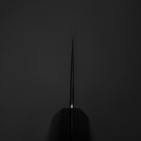 Nakiri VG-10 Damas Manche Urushi Rouge 170mm-[Musashi]-[Couteaux de cuisine japonais]