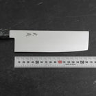 Nakiri VG-10 Damas Manche en Bois de Bouleau Gris 170mm-[Musashi]-[Couteaux de cuisine japonais]