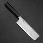 Nakiri VG-10 Damas Manche en Ébène 165mm-[Musashi]-[Couteaux de cuisine japonais]