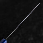 Nakiri VG-10 Damas Manche en Océan Bleu 165mm-[Musashi]-[Couteaux de cuisine japonais]