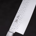 Nakiri VG-10 Miroir Tsuchime Damas Manche Occidental en Acajou 165mm-[Musashi]-[Couteaux de cuisine japonais]