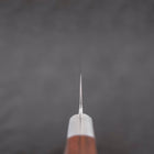 Nakiri VG-10 Miroir Tsuchime Damas Manche Occidental en Acajou 165mm-[Musashi]-[Couteaux de cuisine japonais]