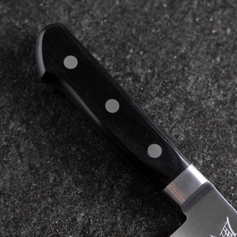 Nakiri VG-10 Poli Manche Occidental Noir 165mm-[Musashi]-[Couteaux de cuisine japonais]