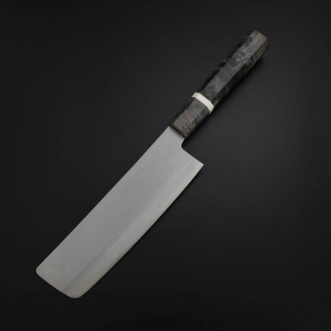 Nakiri VG-10 Poli Manche en Érable 165mm-[Musashi]-[Couteaux de cuisine japonais]