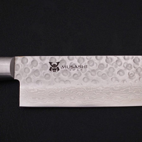 Nakiri VG-10 Tsuchime Damas Manche Occidental 165mm-[Musashi]-[Couteaux de cuisine japonais]