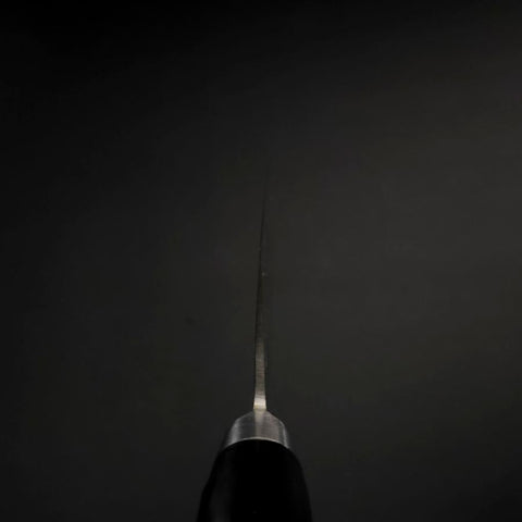 Nakiri VG-10 Tsuchime Damas Manche Occidental Noir 165mm-[Musashi]-[Couteaux de cuisine japonais]