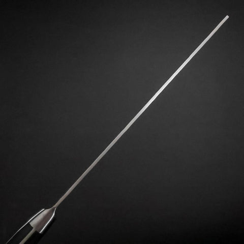 Nakiri VG-10 Tsuchime Damas Manche Occidental Noir 165mm-[Musashi]-[Couteaux de cuisine japonais]