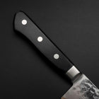 Nakiri VG-10 Tsuchime Damas Manche Occidental Noir 165mm-[Musashi]-[Couteaux de cuisine japonais]