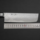 Nakiri VG-10 Tsuchime Damas Manche Occidental Noir 165mm-[Musashi]-[Couteaux de cuisine japonais]