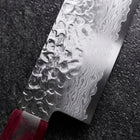 Nakiri VG-10 Tsuchime Damas Manche en Pakka 165mm-[Musashi]-[Couteaux de cuisine japonais]