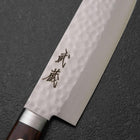 Nakiri VG-10 Tsuchime Manche Occidentale en Acajou 125mm-[Musashi]-[Couteaux de cuisine japonais]
