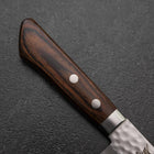 Nakiri VG-10 Tsuchime Manche Occidentale en Acajou 125mm-[Musashi]-[Couteaux de cuisine japonais]