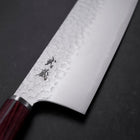 Nakiri VG-10 Tsuchime Manche Oval Pourpre 180mm-[Musashi]-[Couteaux de cuisine japonais]