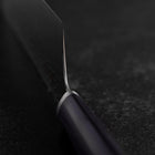 Nakiri VG-10 Tsuchime Oval Purple Handle 180mm (7”)-[Musashi]-[Japanese-Kitchen-Knives]