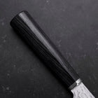 Nakiri VG-10 Tsuchime Manche Oval Pourpre 180mm-[Musashi]-[Couteaux de cuisine japonais]