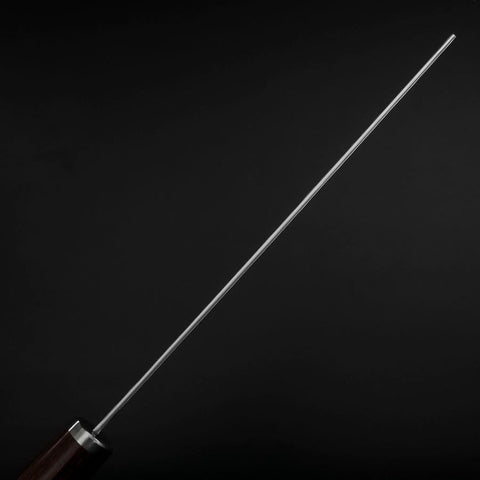 Nakiri VG-10 Tsuchime Manche Ovale en Acajou 180mm-[Musashi]-[Couteaux de cuisine japonais]