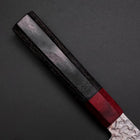 Nakiri VG-10 Tsuchime Manche en Cerisier Anthracite 165mm-[Musashi]-[Couteaux de cuisine japonais]