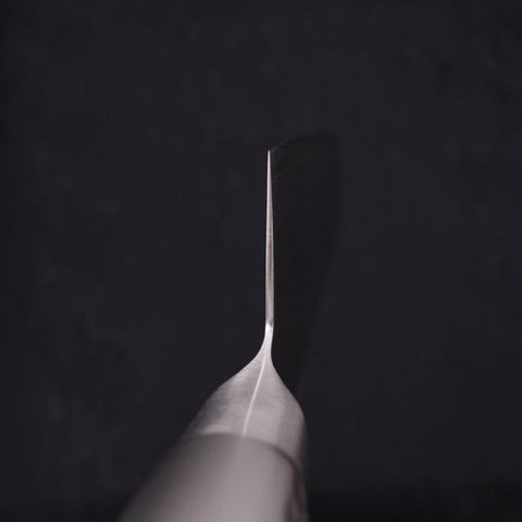 Nakiri VG-5 Poli Inox Intégral Manche Occidental 160mm-[Musashi]-[Couteaux de cuisine japonais]