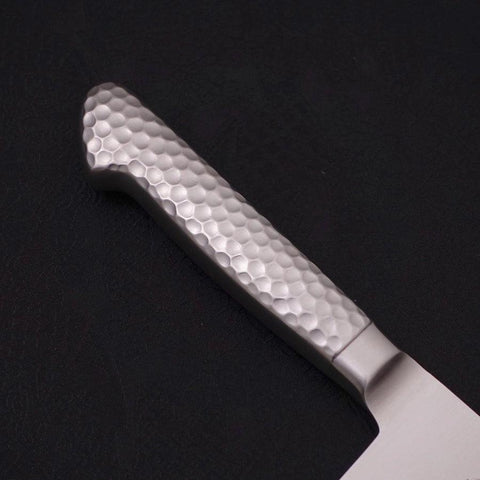 Nakiri VG-5 Poli Inox Intégral Manche Occidental 160mm-[Musashi]-[Couteaux de cuisine japonais]
