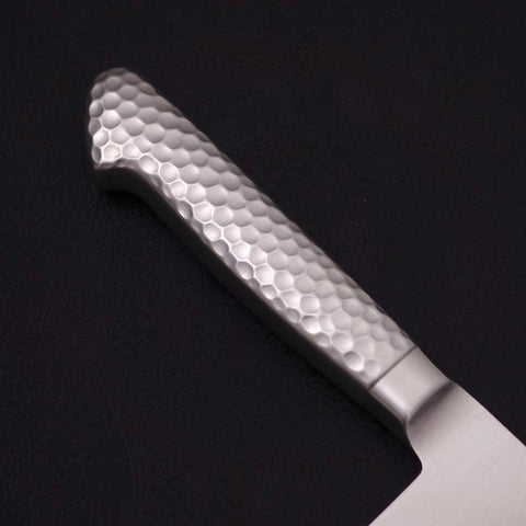 Nakiri VG-5 Poli Inox Intégral Manche Occidental 180mm-[Musashi]-[Couteaux de cuisine japonais]
