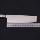 Nakiri VG-5 Poli Inox Intégral Manche Occidental 180mm-[Musashi]-[Couteaux de cuisine japonais]