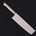 Nakiri VG-5 Poli Inox Intégral Manche Occidental 180mm-[Musashi]-[Couteaux de cuisine japonais]