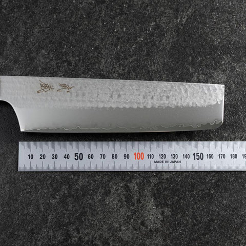 Nakiri VG-5 Tsuchime Manche Buffle et Bubinga 165mm-[Musashi]-[Couteaux de cuisine japonais]