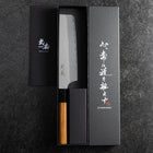 Nakiri VG-5 Tsuchime Manche Buffle et Bubinga 165mm-[Musashi]-[Couteaux de cuisine japonais]