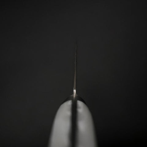 Nakiri VG-5 Tsuchime Manche Occidentale Marbre Blanc 170mm-[Musashi]-[Couteaux de cuisine japonais]