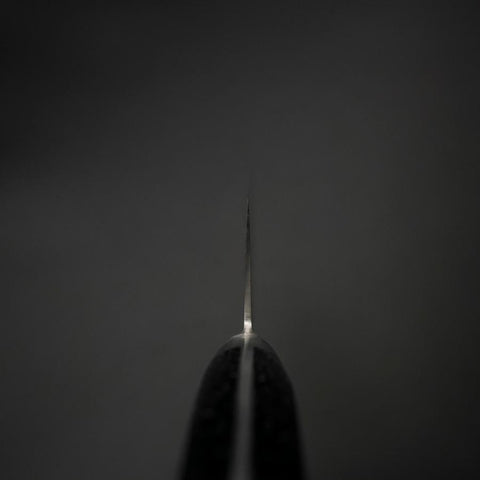 Nakiri VG-5 Tsuchime Manche Occidentale Marbre Noir 170mm-[Musashi]-[Couteaux de cuisine japonais]