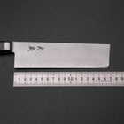 Nakiri VG-5 Tsuchime Manche Occidentale Marbre Noir 170mm-[Musashi]-[Couteaux de cuisine japonais]